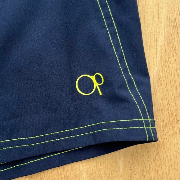 OP OPFLEX 4 WAY STRETCH Men’s Dark Navy Blue Polyester Blend Board Shorts sz 30 - Picture 2 of 8